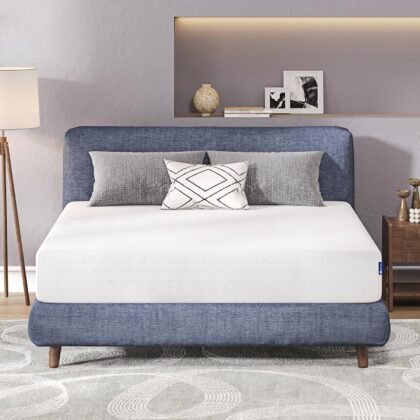 Avenco 10″ Queen Gel Memory Foam Mattress – Cooling, CertiPUR‑US Certified