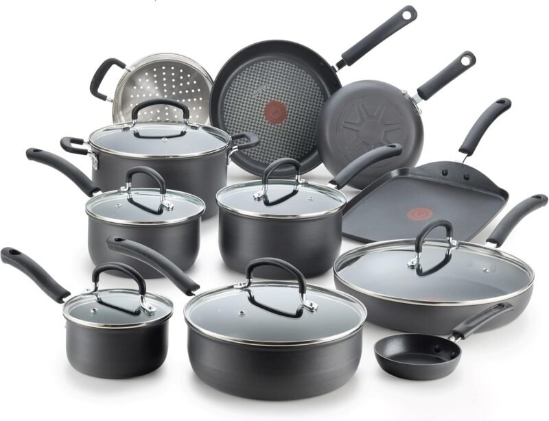 Anolon Advanced Home 11‑Piece Cookware Set – Hard‑Anodized Nonstick, Oven‑Safe